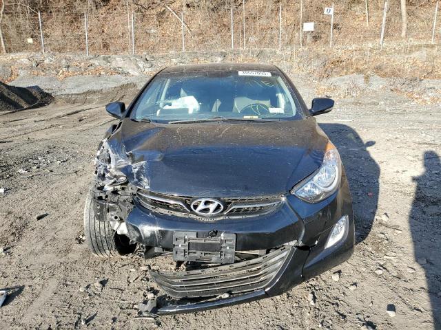 KMHDH4AE7CU384069 - 2012 HYUNDAI ELANTRA GLS BLACK photo 5