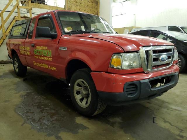 1FTYR44U68PA39188 - 2008 FORD RANGER SUPER CAB RED photo 4