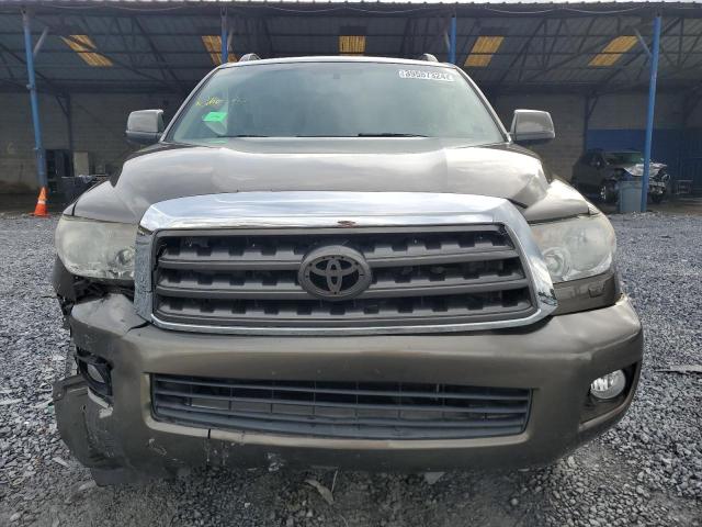 5TDBW5G17ES100703 - 2014 TOYOTA SEQUOIA SR5 BROWN photo 5