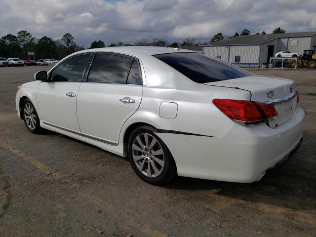 4T1BK3DB9BU398154 - 2011 TOYOTA AVALON BASE WHITE photo 2