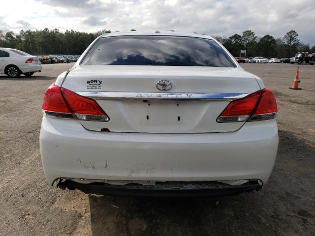 4T1BK3DB9BU398154 - 2011 TOYOTA AVALON BASE WHITE photo 6