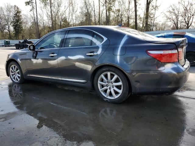 JTHBL46F485077020 - 2008 LEXUS LS 460 GRAY photo 2