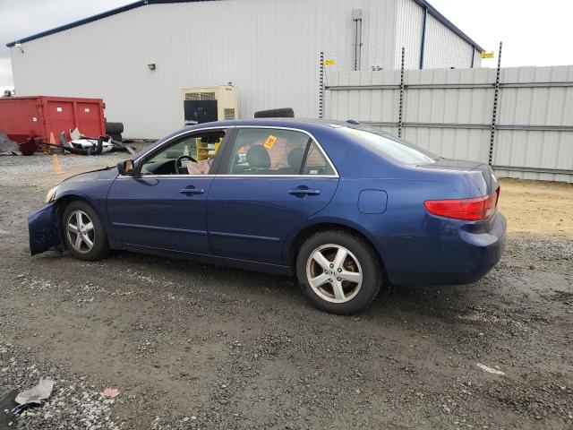 1HGCM56865A050867 - 2005 HONDA ACCORD EX BLUE photo 2