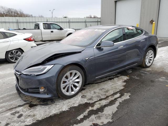 5YJSA1E24LF358018 - 2020 TESLA MODEL S GRAY photo 1