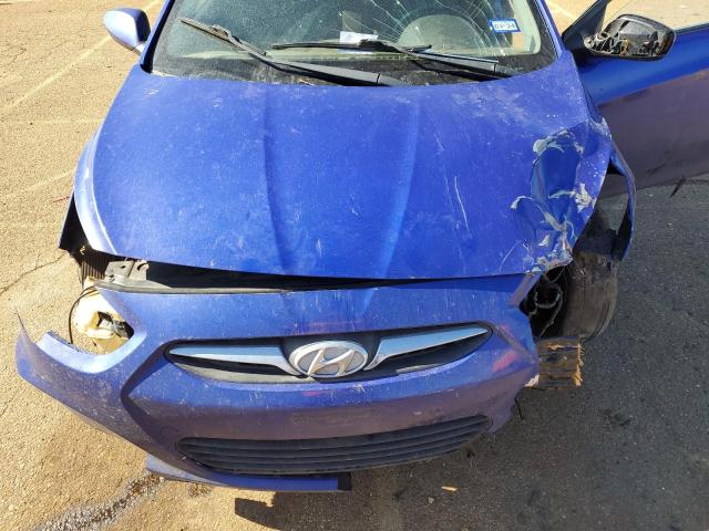 KMHCT5AE3EU173051 - 2014 HYUNDAI ACCENT GLS BLUE photo 11