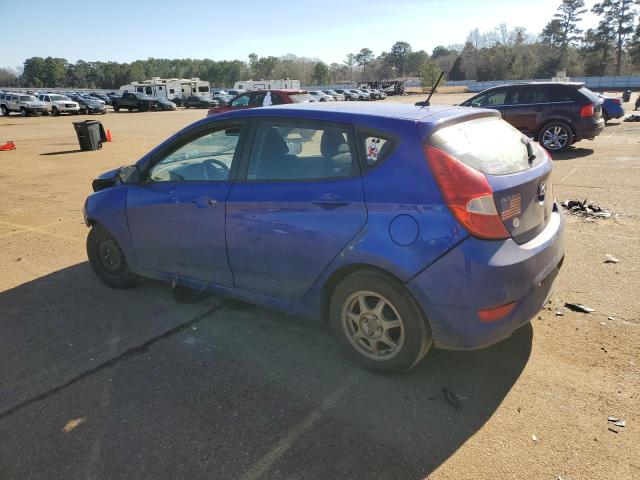 KMHCT5AE3EU173051 - 2014 HYUNDAI ACCENT GLS BLUE photo 2