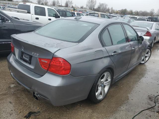 WBAPM5C56BE577433 - 2011 BMW 335 I GRAY photo 3