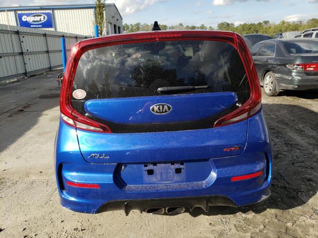 KNDJ53AF1L7075490 - 2020 KIA SOUL GT-LINE TURBO BLUE photo 6