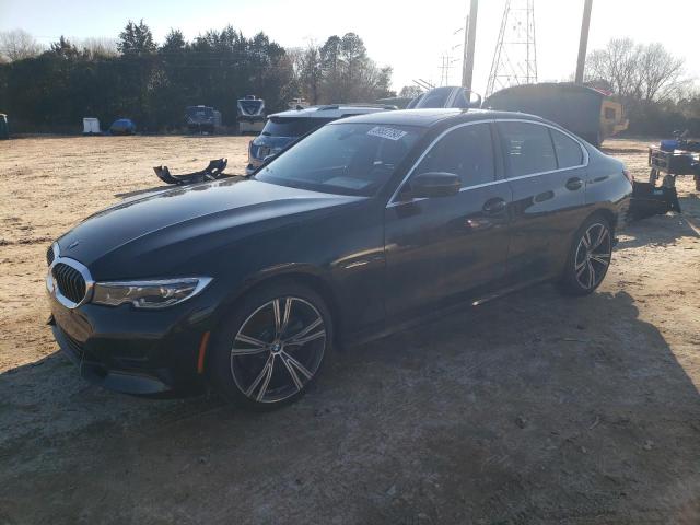 3MW5R7J04L8B25142 - 2020 BMW 330XI Սև լուսանկար 1