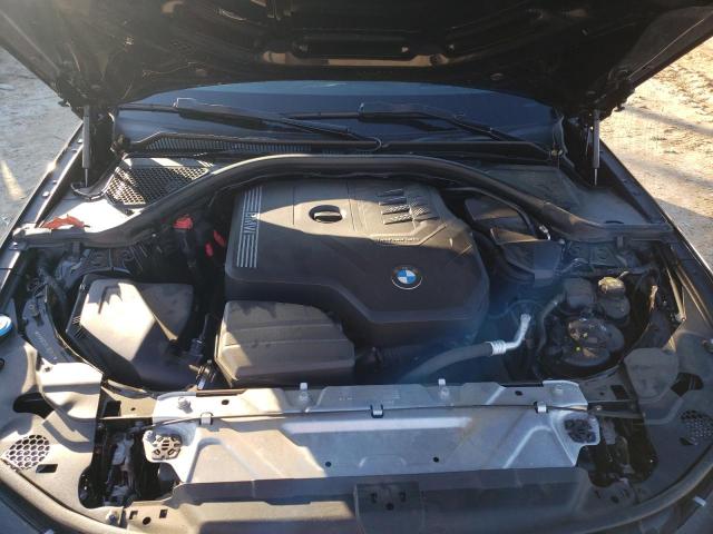 3MW5R7J04L8B25142 - 2020 BMW 330XI Սև լուսանկար 11