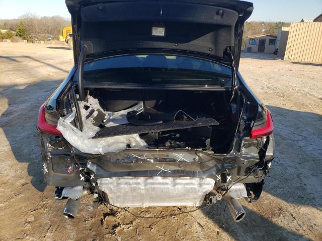 3MW5R7J04L8B25142 - 2020 BMW 330XI Սև լուսանկար 6