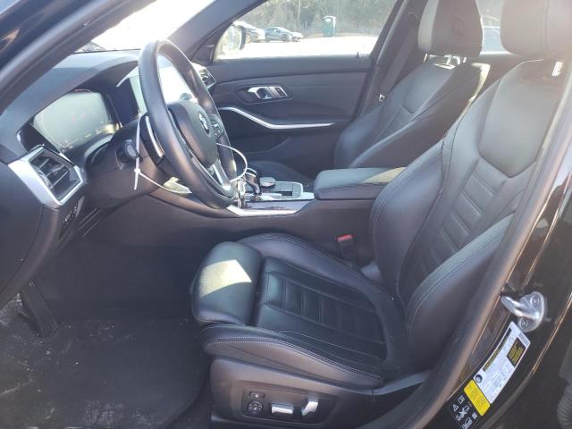 3MW5R7J04L8B25142 - 2020 BMW 330XI Սև լուսանկար 7