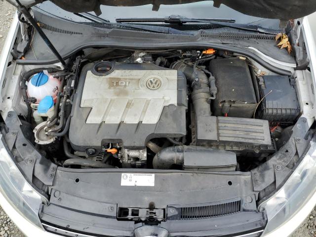 3VWML7AJ1CM641407 - 2012 VOLKSWAGEN JETTA TDI BEIGE photo 11