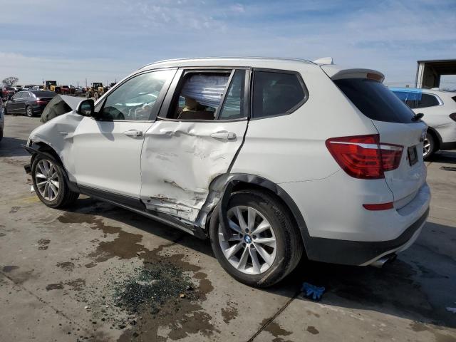 5UXWZ7C52G0T43286 - 2016 BMW X3 SDRIVE28I WHITE photo 2