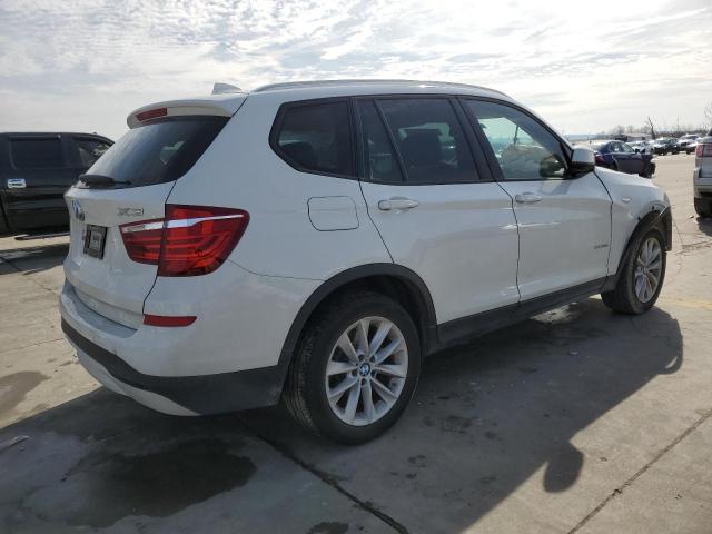 5UXWZ7C52G0T43286 - 2016 BMW X3 SDRIVE28I WHITE photo 3