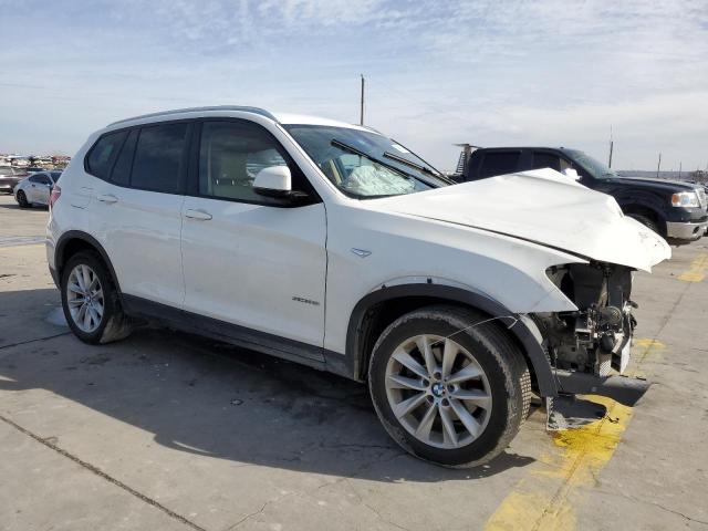 5UXWZ7C52G0T43286 - 2016 BMW X3 SDRIVE28I WHITE photo 4