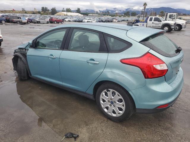 1FAHP3K23CL290824 - 2012 FORD FOCUS SE TURQUOISE photo 2