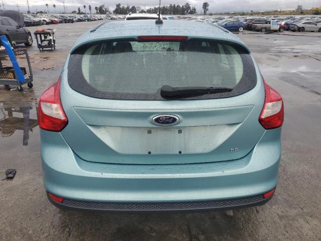 1FAHP3K23CL290824 - 2012 FORD FOCUS SE TURQUOISE photo 6