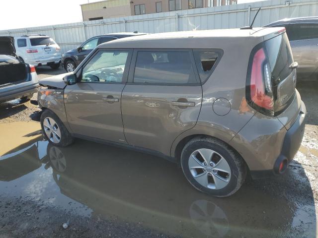 KNDJN2A27E7018558 - 2014 KIA SOUL BROWN photo 2