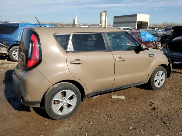 KNDJN2A27E7018558 - 2014 KIA SOUL BROWN photo 3