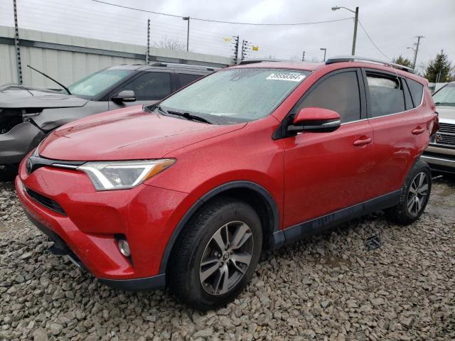 JTMWFREV0HJ134319 - 2017 TOYOTA RAV4 XLE RED photo 1