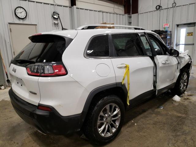 1C4PJMMX4MD240564 - 2021 JEEP CHEROKEE LATITUDE LUX WHITE photo 3