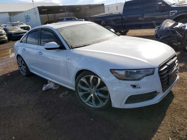 WAUHGAFC4CN119695 - 2012 AUDI A6 PRESTIGE WHITE photo 4