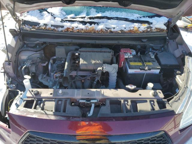 ML32F3FJ4LHF03308 - 2020 MITSUBISHI MIRAGE G4 ES ბურგუნდია ფოტო 11