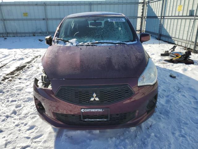 ML32F3FJ4LHF03308 - 2020 MITSUBISHI MIRAGE G4 ES ბურგუნდია ფოტო 5