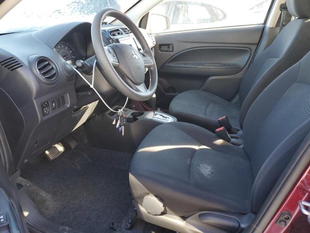 ML32F3FJ4LHF03308 - 2020 MITSUBISHI MIRAGE G4 ES ბურგუნდია ფოტო 7