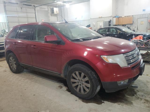 2FMDK49C07BB50680 - 2007 FORD EDGE SEL PLUS RED photo 4