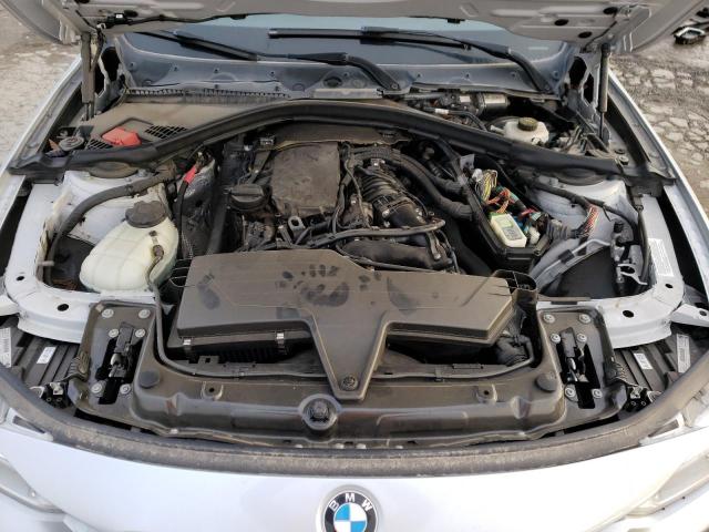 WBA3D3C53EK153877 - 2014 BMW 328 D SILVER photo 11