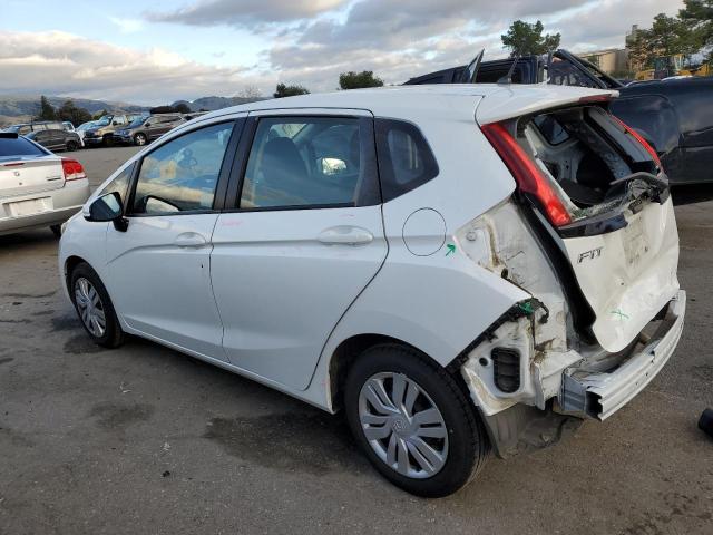 JHMGK5H56GX038256 - 2016 HONDA FIT LX WHITE photo 2