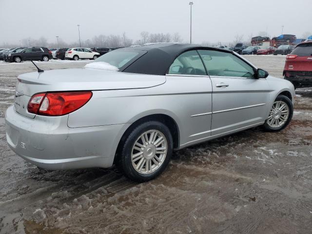 1C3LC45K88N297091 - 2008 CHRYSLER SEBRING SILVER photo 3