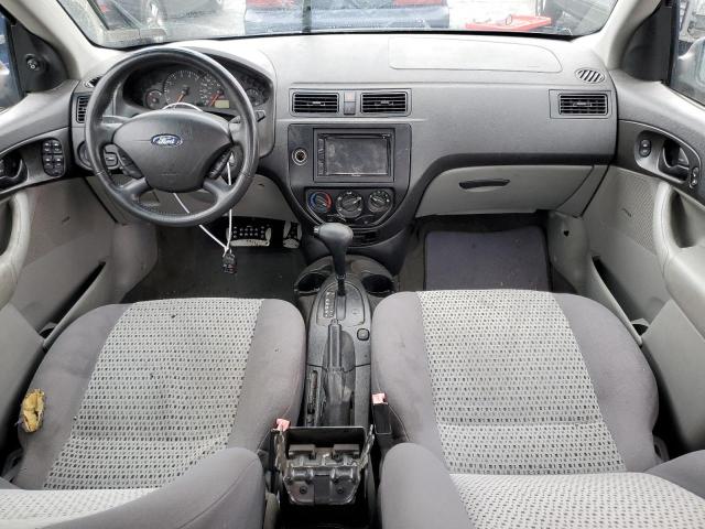 1FAHP34N96W194416 - 2006 FORD FOCUS ZX4 GRAY photo 8