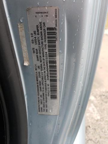 3VWRG3AG4AM022224 - 2010 VOLKSWAGEN NEW BEETLE BLUE photo 13