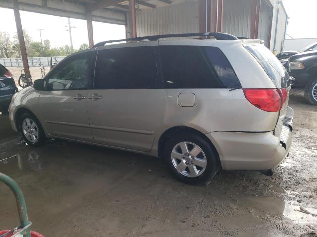 5TDZK23C39S265802 - 2009 TOYOTA SIENNA CE TAN photo 2