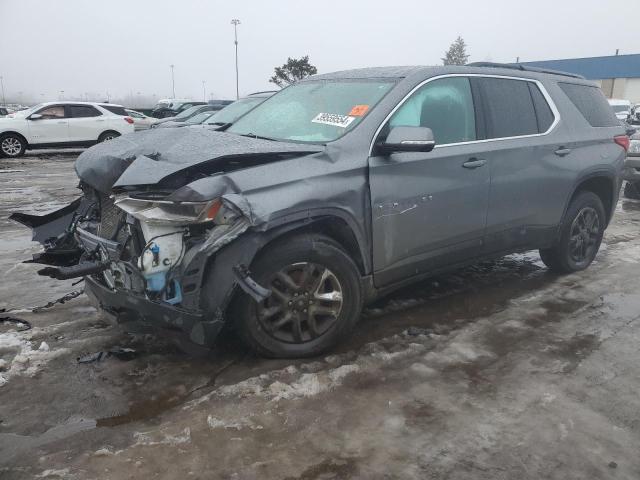 1GNERGKW8KJ215877 - 2019 CHEVROLET TRAVERSE LT GRAY photo 1