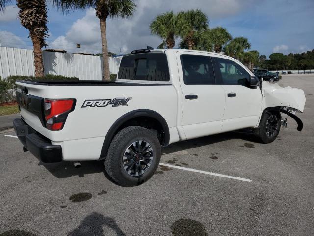 1N6AA1ED2PN105359 - 2023 NISSAN TITAN SV WHITE photo 3