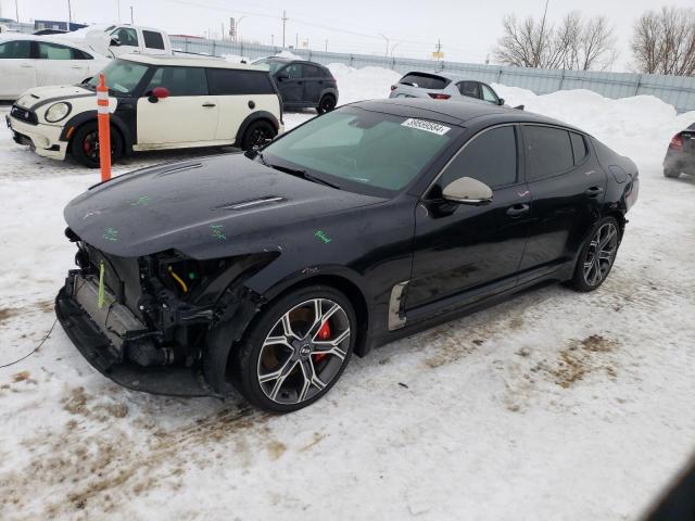 KNAE55LC6L6074337 - 2020 KIA STINGER GT2 BLACK photo 1