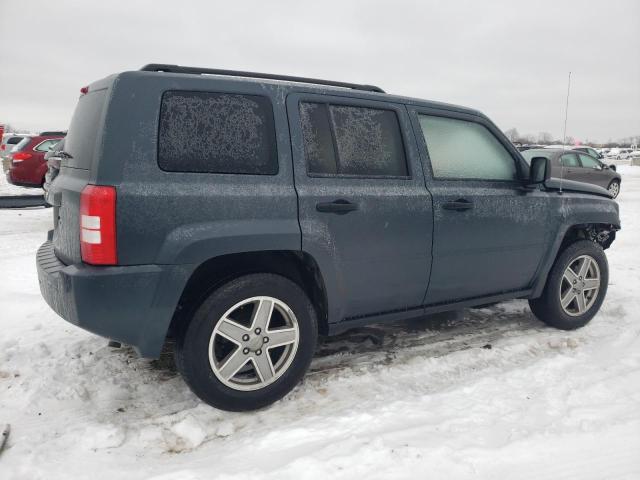 1J8FT28W27D373042 - 2007 JEEP PATRIOT SPORT BLUE photo 3