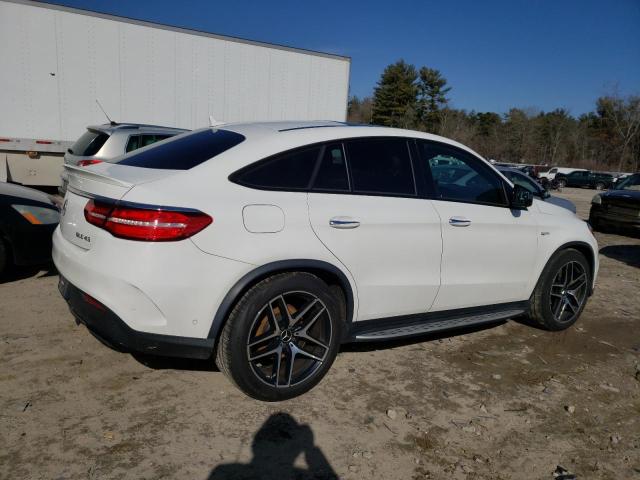 4JGED6EB5KA138794 - 2019 MERCEDES-BENZ GLE COUPE 43 AMG WHITE photo 3