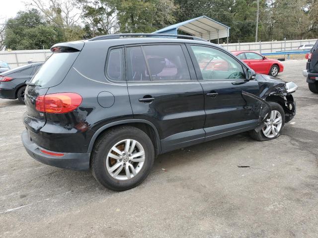 WVGAV7AX8GW554108 - 2016 VOLKSWAGEN TIGUAN S BLACK photo 3