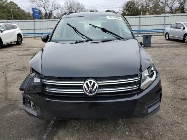 WVGAV7AX8GW554108 - 2016 VOLKSWAGEN TIGUAN S BLACK photo 5