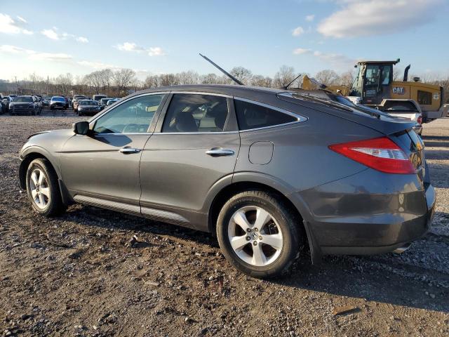 5J6TF1H35CL001786 - 2012 HONDA CROSSTOUR EX GRAY photo 2