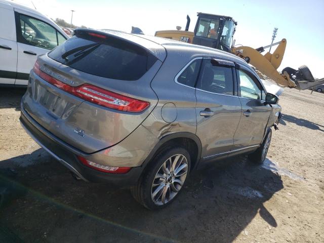 5LMCJ3C94GUJ31580 - 2016 LINCOLN MKC RESERVE TAN photo 3