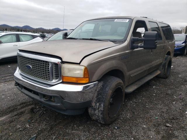 1FMNU40L6YEC39543 - 2000 FORD EXCURSION XLT TAN photo 1