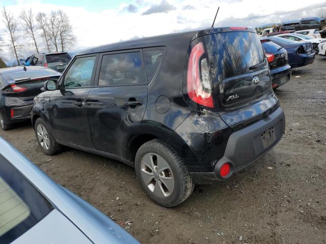 KNDJN2A26G7831277 - 2016 KIA SOUL BLACK photo 2