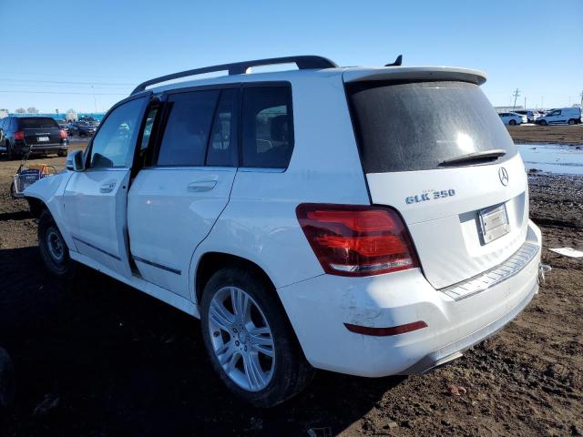 WDCGG8JB2EG200024 - 2014 MERCEDES-BENZ GLK 350 4MATIC WHITE photo 2