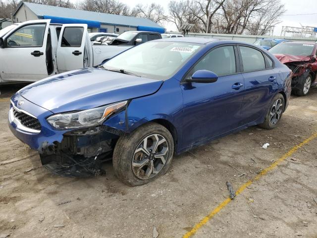 3KPF24AD3LE179353 - 2020 KIA FORTE FE BLUE photo 1